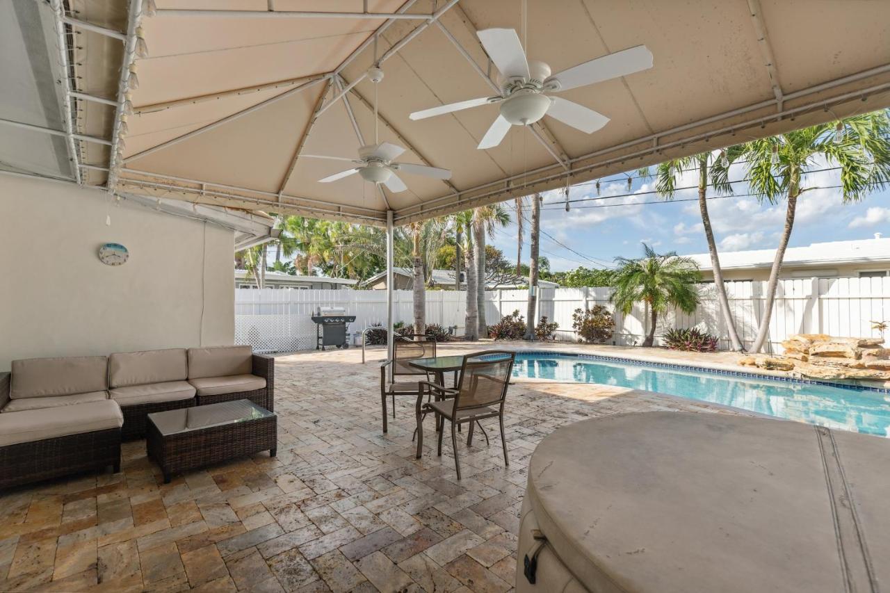 Chic Fort Lauderdale House With Private Pool Eksteriør bilde