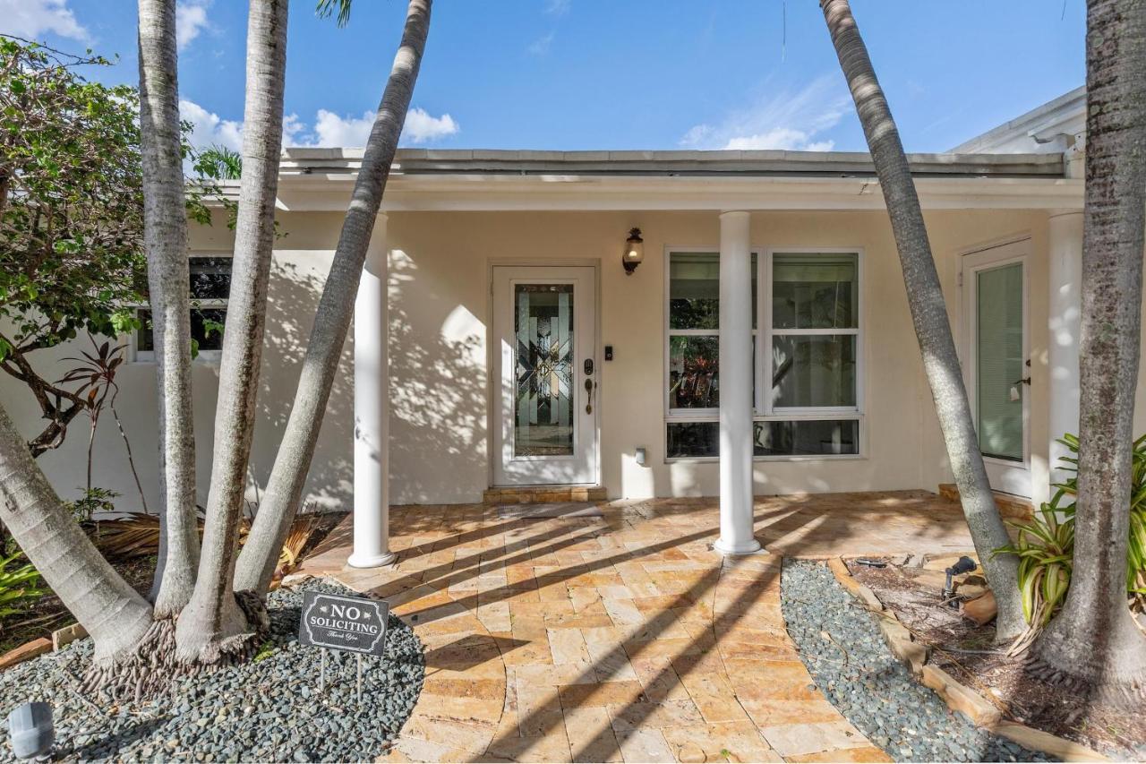 Chic Fort Lauderdale House With Private Pool Eksteriør bilde