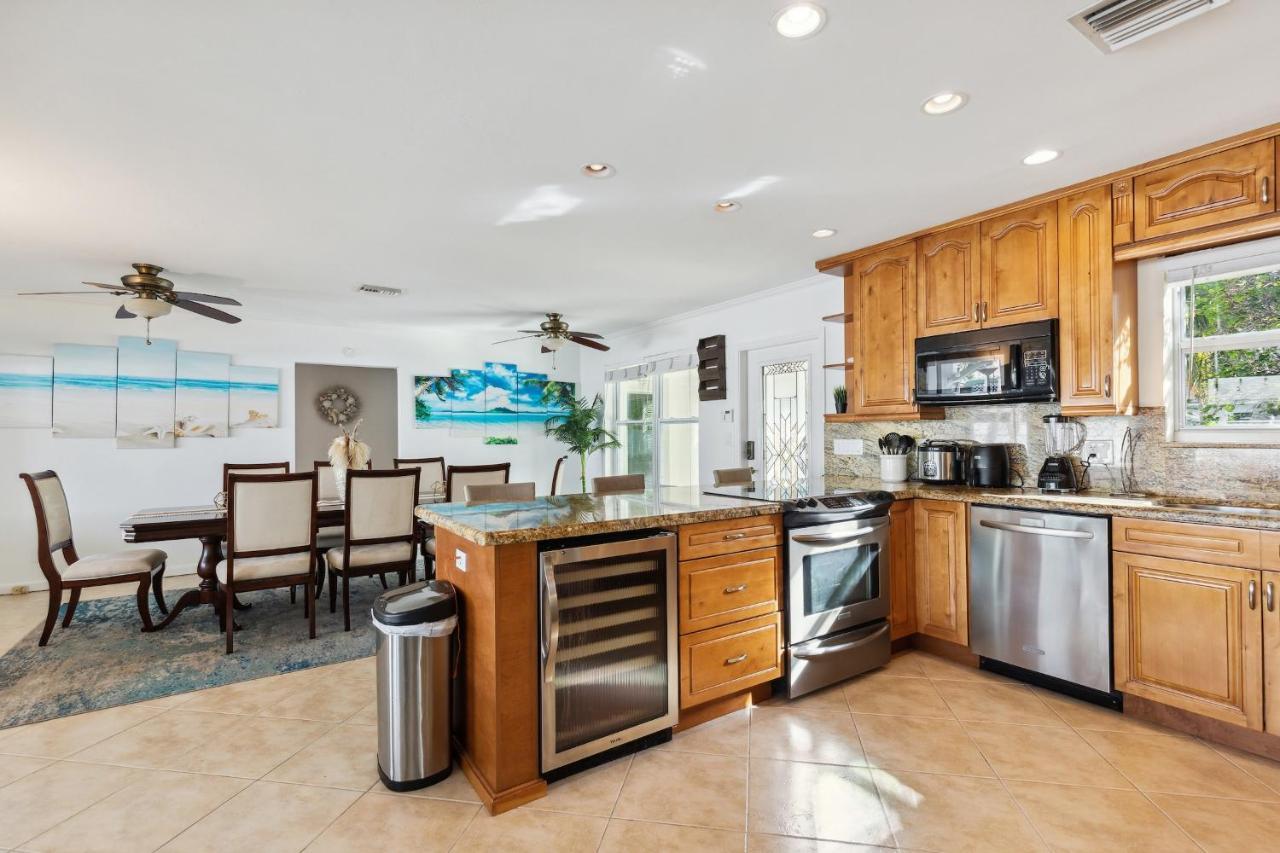 Chic Fort Lauderdale House With Private Pool Eksteriør bilde