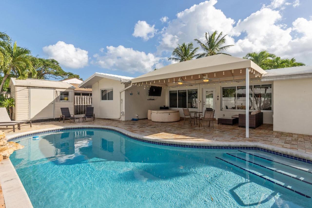 Chic Fort Lauderdale House With Private Pool Eksteriør bilde