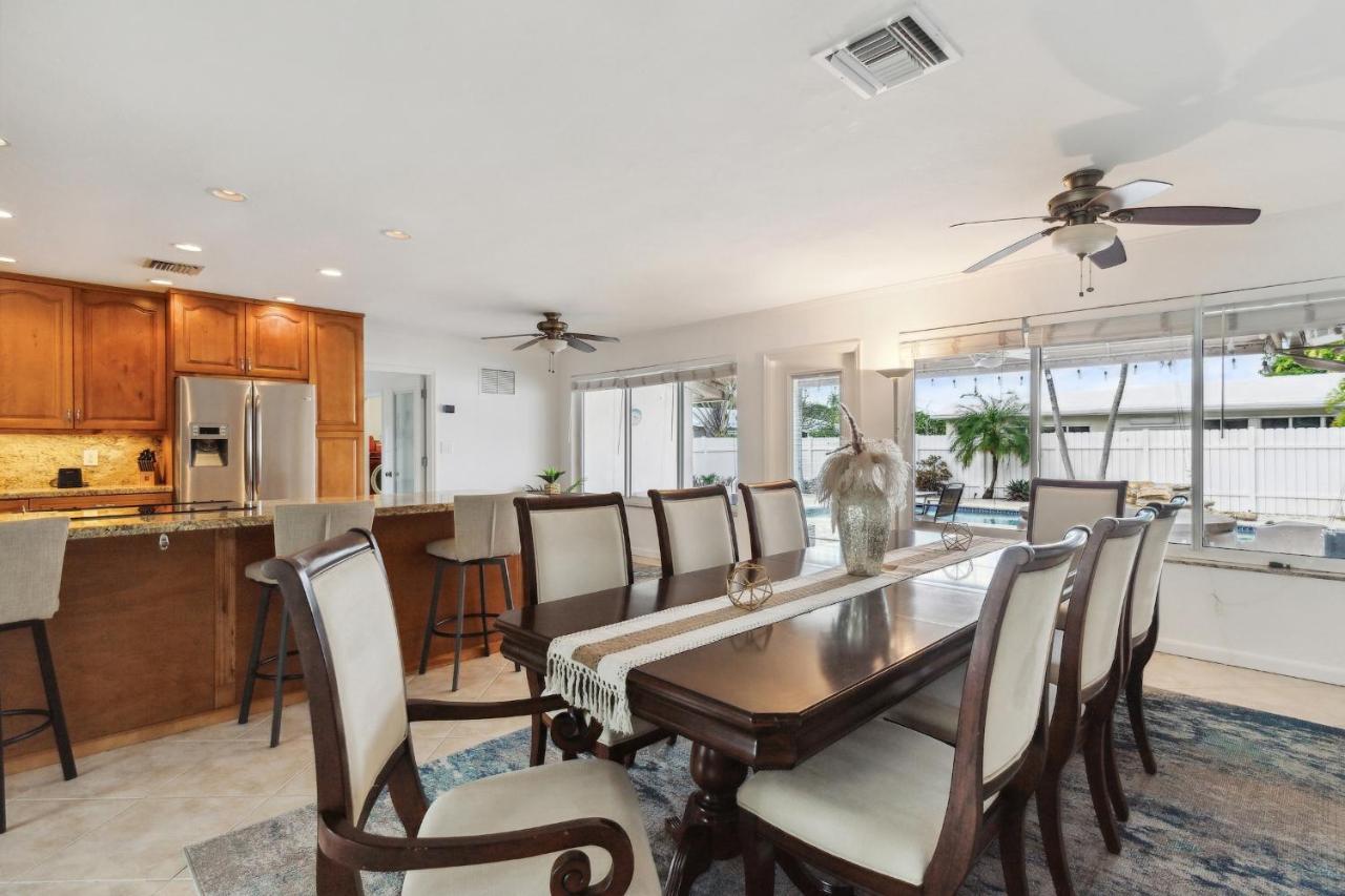 Chic Fort Lauderdale House With Private Pool Eksteriør bilde